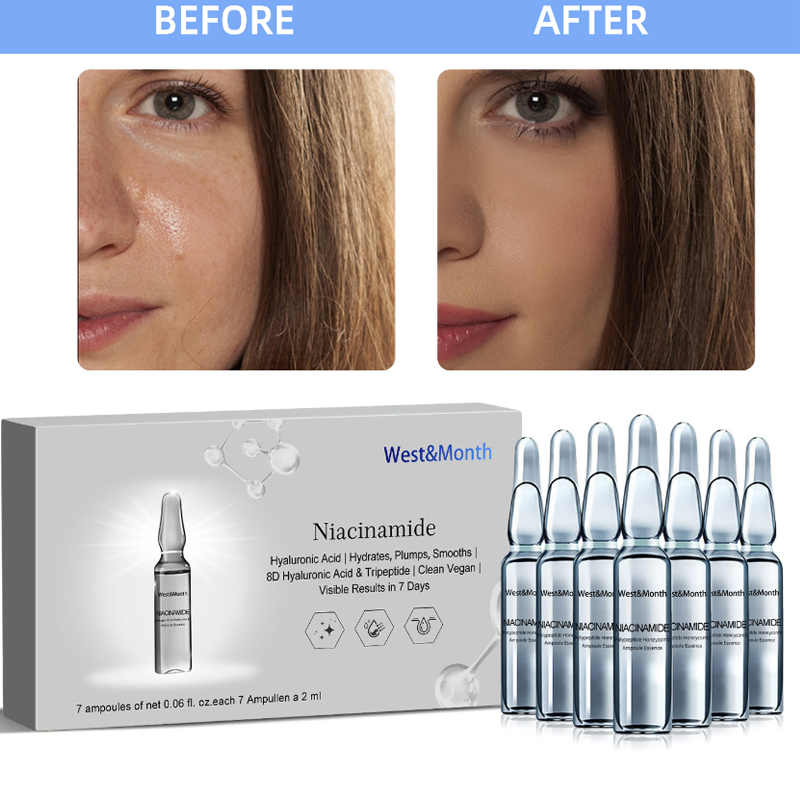 Hyaluronic Acid Facial Serum - 2ml*7pcs 히알루론산 메소 페이스 앰플 세럼
