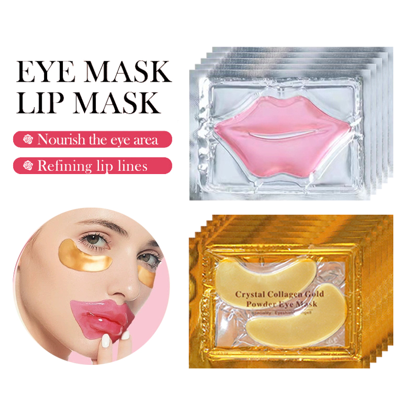 Collagen Under Eye Patches - 10/20pcs 골든 크리스탈 콜라겐 아이 마스크