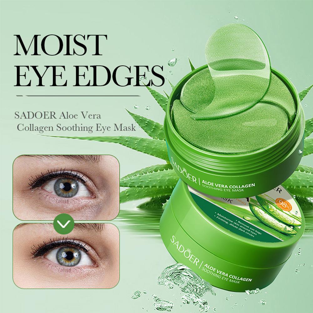 Collagen Under Eye Patches - 60개 알로에 베라 콜라겐 언더 아이