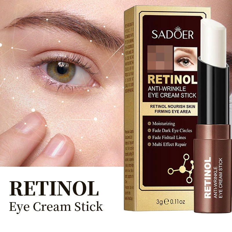 레티놀 아이 크림 스틱 눈 밑 다크서클 제거 보습 탄력 - Retinol Anti Wrinkle Cream 리뷰 및 가격