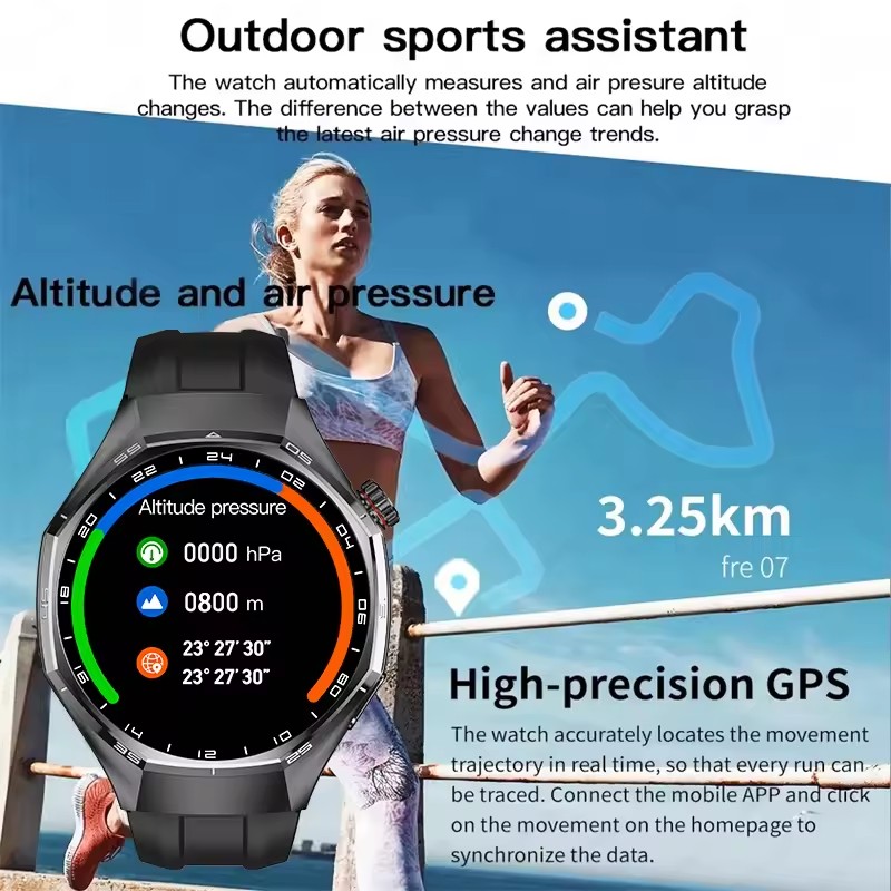새로운 글로벌 버전 워치 6 MAX GPS 스마트워치  - Health Monitors 리뷰 및 가격