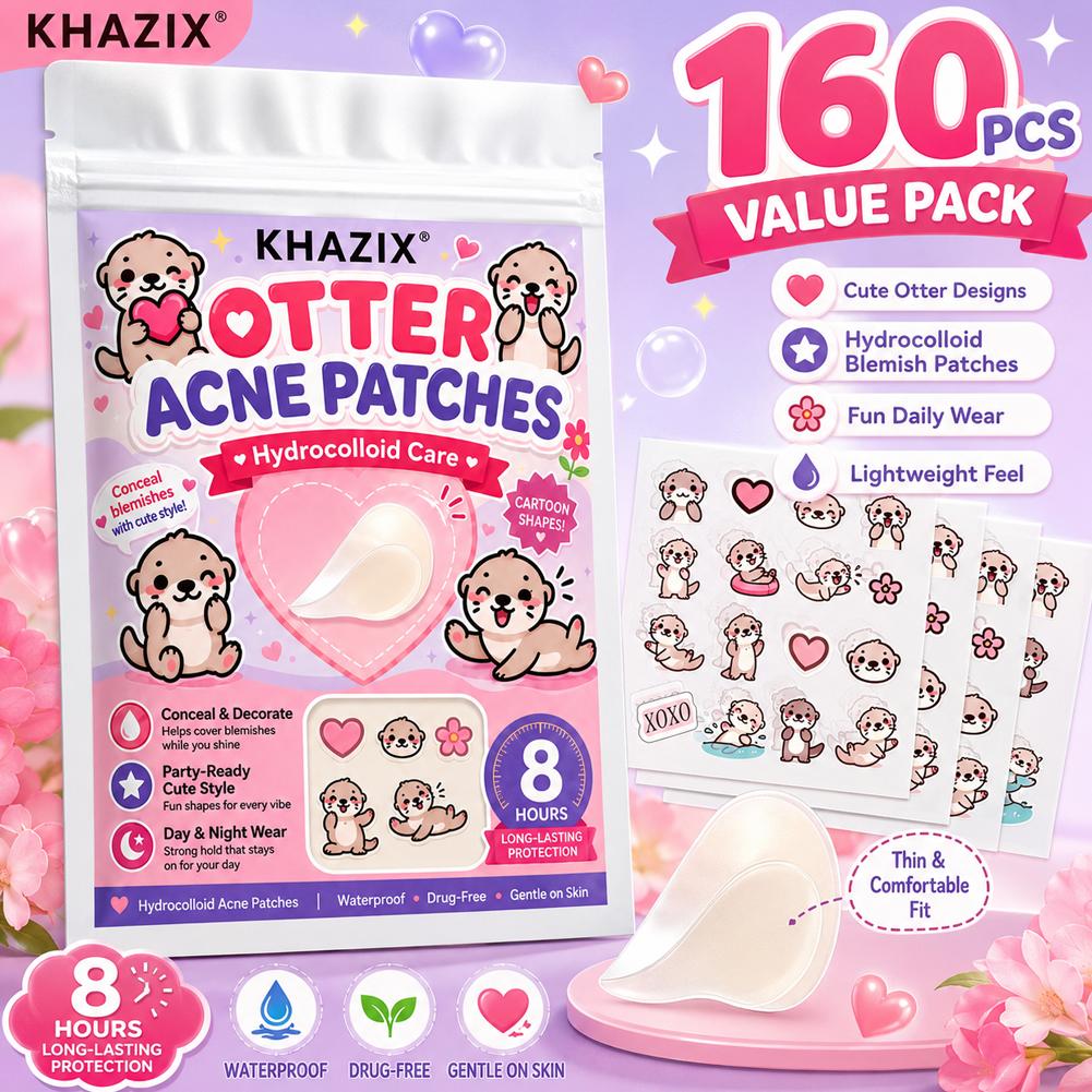 160개 귀여운 수달 모양 여드름 패치 재미있는 여드름 - Skincare 리뷰 및 가격