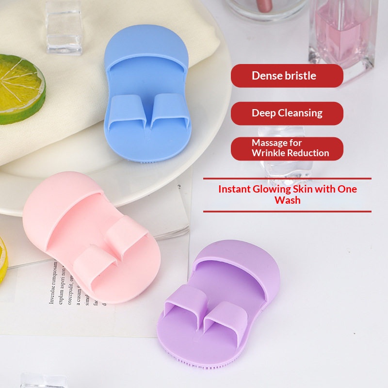 실리콘 페이셜 클렌징 브러시 핑거 글러브 페이스 스크러 - Silicone Face Scrubber Electric 리뷰 및 가격