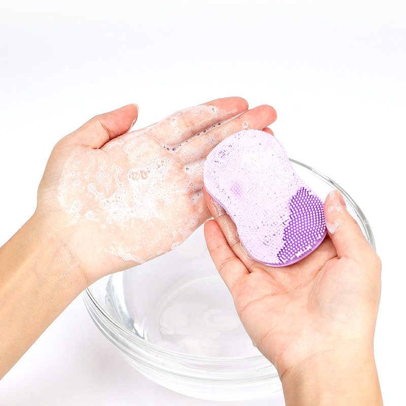 실리콘 페이셜 클렌징 브러시 핑거 글러브 페이스 스크러 - Silicone Face Scrubber Electric 리뷰 및 가격